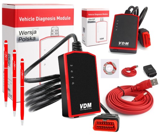 ДИАГНОСТИЧЕСКИЙ ИНТЕРФЕЙС VDM UCANDAS, ПОЛЬСКИЙ ЯЗЫК