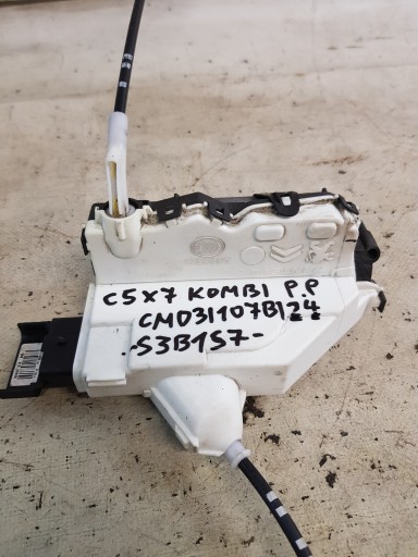 lock door right front CITROEN C5 III X7 KOMBI + handle inner EUROPA