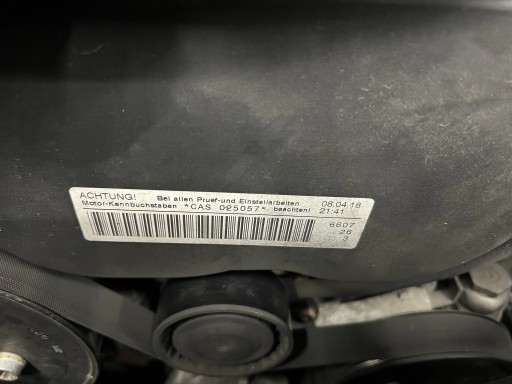 engine complete AUDI Q7 4L VW TOUAREG 3.0 TDI CAS CASA 240KM FILM Z PRACY