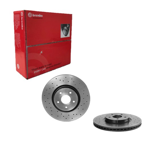 09.A728.1X - BREMBO ГАЛЬМІВНИЙ ДИСК. VOLVO S40 II 04-12