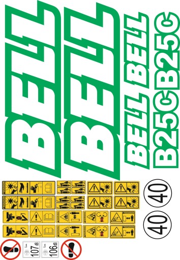 НАКЛЕЙКА ДЛЯ КОЖНОЇ МОДЕЛІ BELLD25