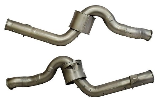 1682921 - ГЛУШИТЕЛЬ ВЫХЛОПНОЙ ТРУБЫ DAF 85CF 105XF 95XF EURO IV