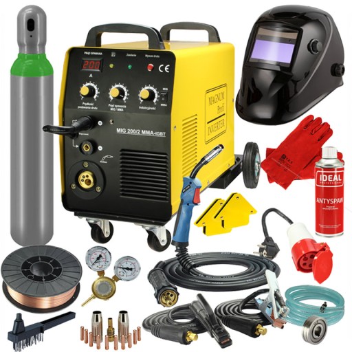 Зварювальний апарат MIGOMAT MIG 200/2 MMA MAGNUM 200A