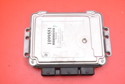 control unit computer of the engine 9653958980 CITROEN C4 1 and 1.6 HDI 109 KM 04-08