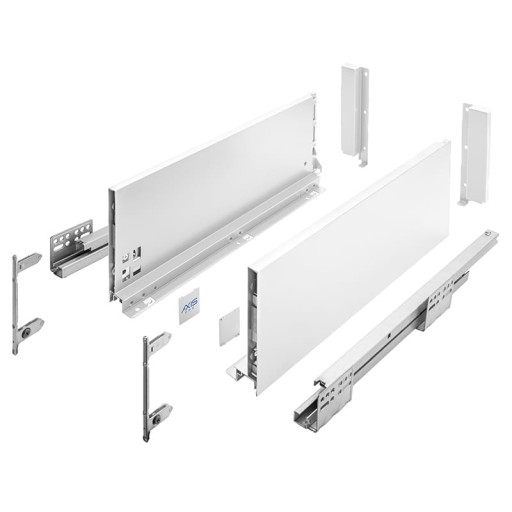 Szuflada AXIS PRO, L-400, Wysoka, H-168, Biały (5902801222085