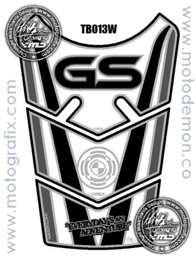 TANKPAD MOTOGRAFIX BMW R1200GS Adventure 2004-2007