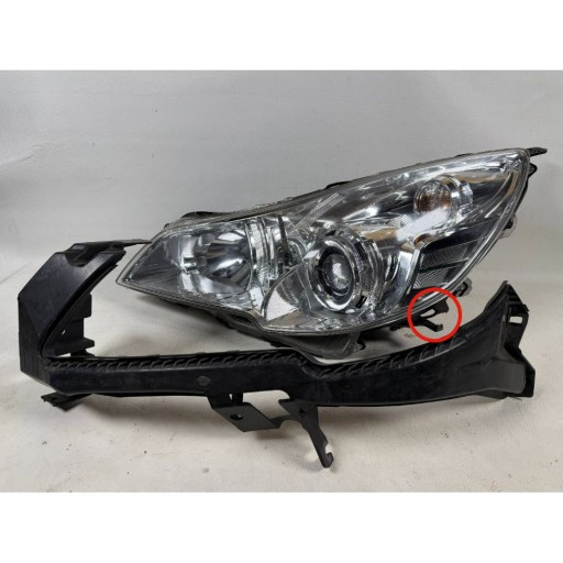 Subaru Outback Licht links Xenon 09- stoßstangenhalterung vorne vorne