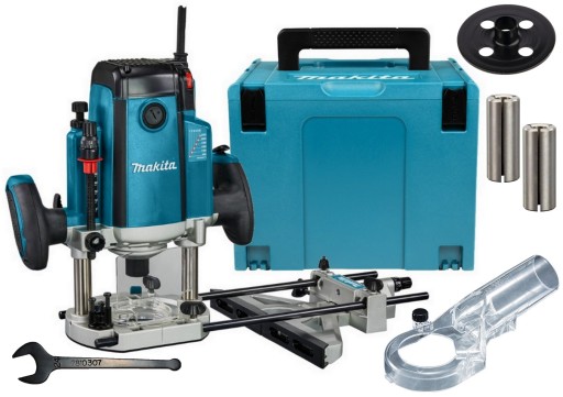 MAKITA RP2303FC07 ФРЕЗЕРНО-ФРЕЗЕРНЫЙ СТАНОК 2100ВТ 8-12мм + КОЛЬЦО