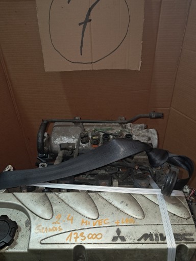 engine 2.4 MIVEC 4G69 complete MITSUBISHI GRANDIS PEWNIAK FILM Z PRACY