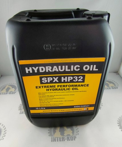 4000/228521SPX - Гидравлическое масло для JCB 10L HP32 3CX 4CX-SPX