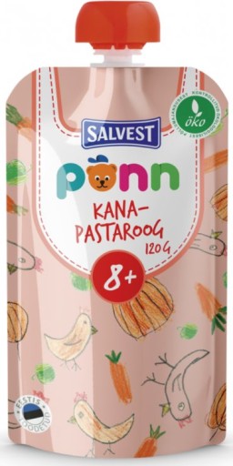 Вечеря Salvest Good Gout з 8 місяців 120 г курки, макарони, овочі