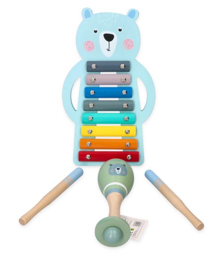 Навчальні інструменти Барвисті маракаси тарілки