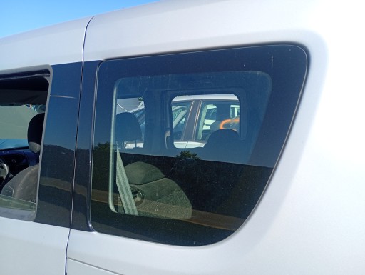 window side bodywork left rear part OPEL Combo 2 II 12-18 srebrny