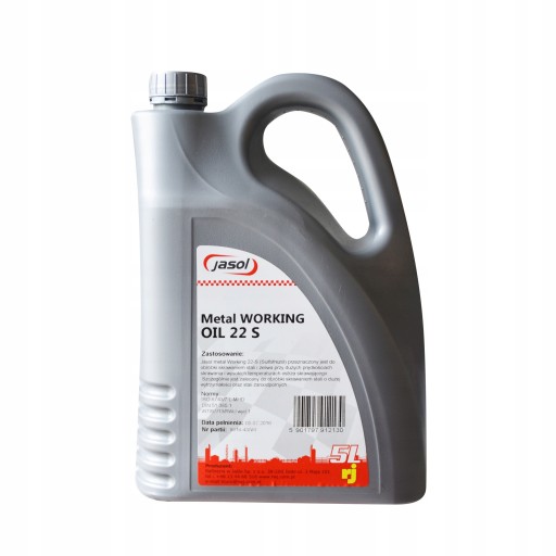 МАСЛО СУЛЬФОФРЕЗОЛ ДЛЯ ОБРАБОТКИ МЕТАЛЛА JASOL 22S 5L