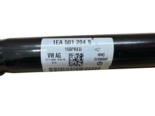 CUPRA BORN VW ID3 semi-axis right rear part 1EA501204S