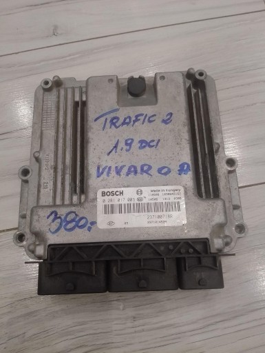 Контролер комп'ютера renaulttrafic ii 1.9dci vivaro a 0281017003 237100718r