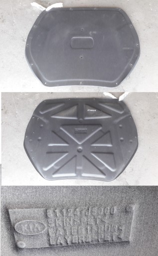 81124-J5000 81124J5000 - KIA STINGER 2017-ЗВУКОІЗОЛЯЦІЯ КАПОТА + ЗАПОНКИ