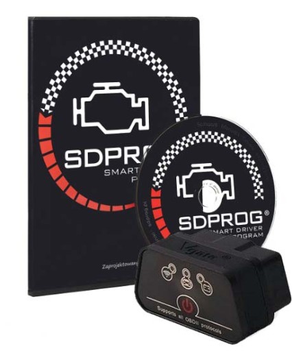 BT 4.0LE OBD2 ELM327 iOS Android SDPROG интерфейс