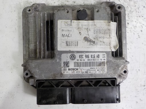 VW computer Centralina 03C906016 AB 0261S05039
