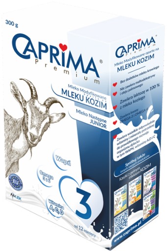 Капріма молочна 300 г 13 - 24 місяці 1 шт.