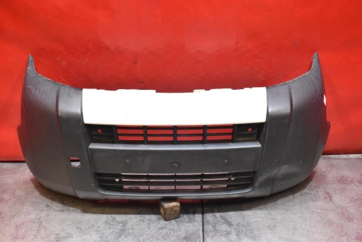 bumper front front black BIALY 1308778070 PEUGEOT BIPPER 07-17