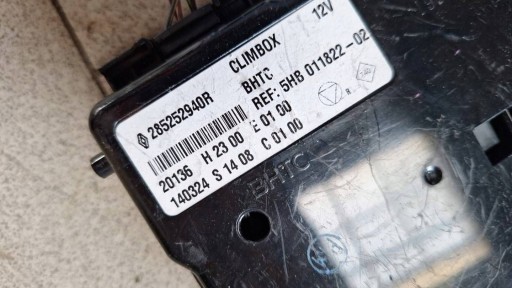 modulo Centralina CLIMATIZZATORE ARIA CONDIZIONATA Renault Twingo III 285252940R