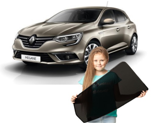 ШТОРИ НА МАГНІТАХ RENAULT MEGANE IV 4 HATCHBAC