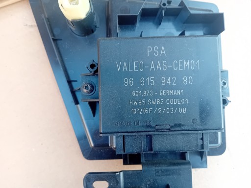 Парковочный модуль citroen peugeot 9661594280