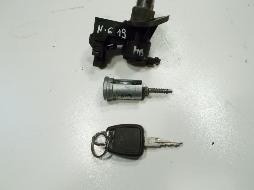 lock POKRYWY bonnet boot ignition key OPEL ASTRA II HB original.