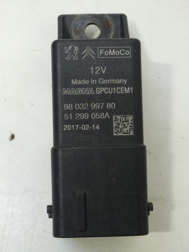 relay plugs ZAROWYCH PEUGEOT CITROEN FORD 9803299780