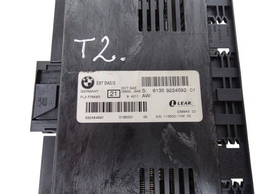 BMW E87 module unité de commande électronique uce feux FRM3R d’origine. 9224592
