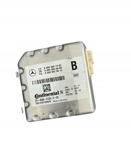 Камера на лобовое стекло mercedes a0009057302