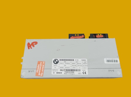 module bonnet boot 7266666 Bmw Seria 5 VI (2010- ) F07/10/11