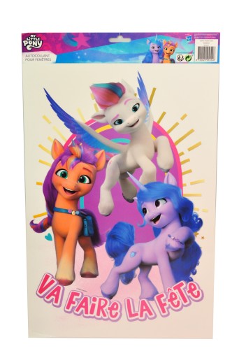 ДЕКОРАТИВНА ВІКОННА ФОЛЬГА MY LITTLE PONY HASBRO