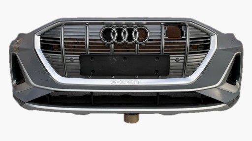 4KE807 - Audi e-tron 4ke s line передний бампер оригинальный в сборе