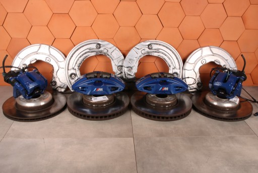 BMW G30 iX I20 X3 G01 m-packet UKLAD brake calipers discs plates 348X36