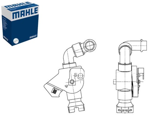 3 000P - КЛАПАН ОБІГРІВАЧА MAN TGS I TGX I ​​​​D2066LF01-D3876LF09 06/06- MAHLE
