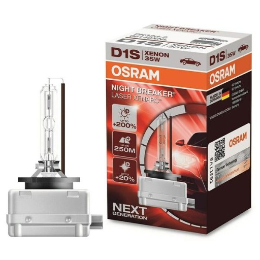 OSR66140 - OSRAM NIGHT BREAKER LASER NEXT GEN +200% D1S