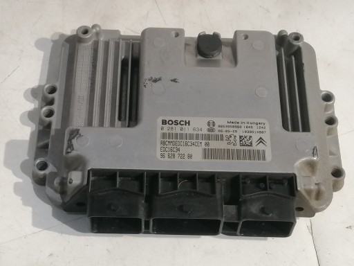 Peugeot 307 HDI computer control unit wtyczki 9653958980