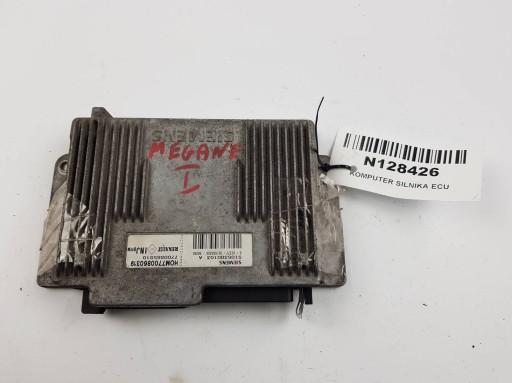computer motore ECU 7700860319 RENAULT MEGANE