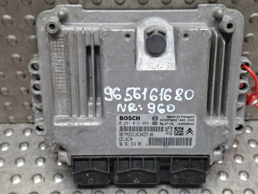 Unité de contrôle Moteur 0281012468 9663268380 9653958980 Citroen Peugeot 1.6 HDI