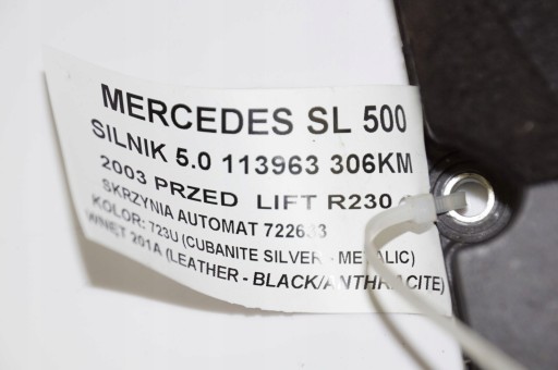 module roofs 2308201626 Mercedes-BENZ SL W230