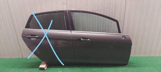 door right front FORD FIESTA MK7 LAK: QF