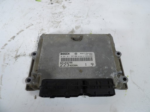 FIAT DOBLO 1.9JTD unité de commande électronique uce moteur 55193786