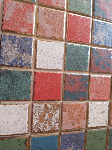 красочная керамическая мозаика РЕТРО ВИНТАЖ мульти