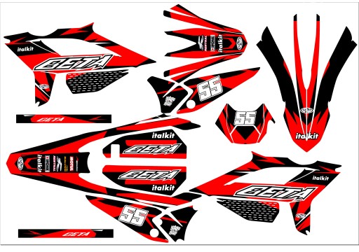 BETA 50 RR 2021---- наклейки-графика
