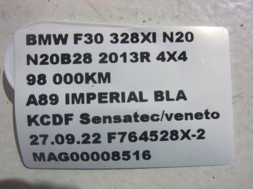BMW F30 Dichtsatz heck Tür links rechts 51357258330