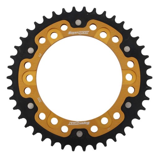 RST-300:42-GLD - Зірочка SUPERSPROX 42 YAMAHA TDM 900 TRX 850 FZ8