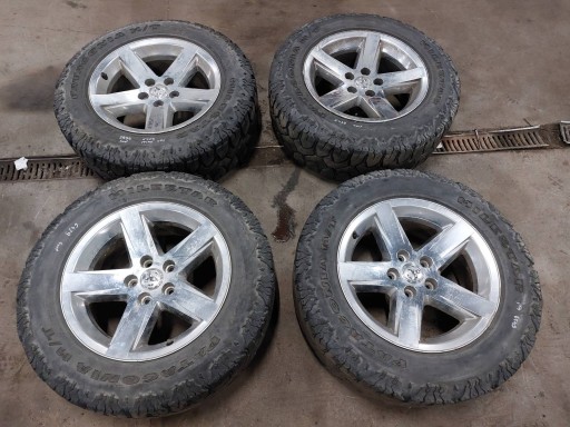 wheels KOMPLET discs tyres 4SZT 5x139,7 9Jx20 FI77,8 275/65R20 DODGE RAM