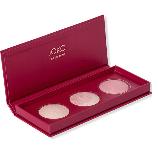 JOKO MY UNIVERSE multifunkčná Paleta rozjasňovačov tváre Highlighter